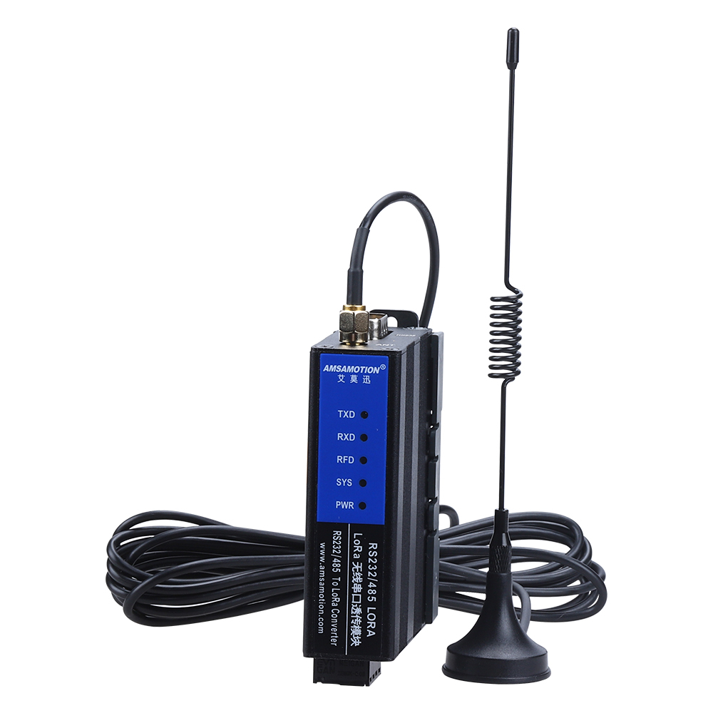 LORA无线射频透传模块 扩频数传电台 RS232/422/485信号收发器