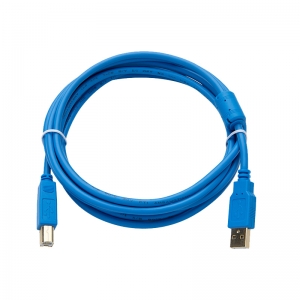 艾莫迅适用欧姆龙PLC编程电缆CP1E CP CJ系列方口数据线USB-CP1H
