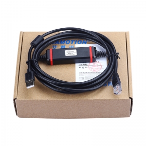适用艾默生变频器CT SK调试电缆数据下载线comms Cable USB-RS485