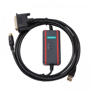 适用三菱plc编程电缆FX/A系列PLC数据下载线通讯线USB-SC09