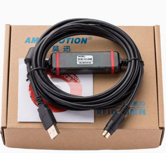 适用艾卫艾IAI电缸驱动器ACON/PCON/SCON调试线数据线RCM-101-USB