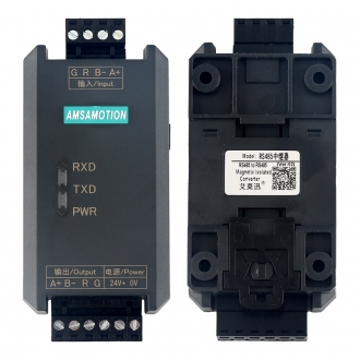 艾莫迅RS485中继器 信号延长放大器光电隔离工业级防雷抗干扰模块